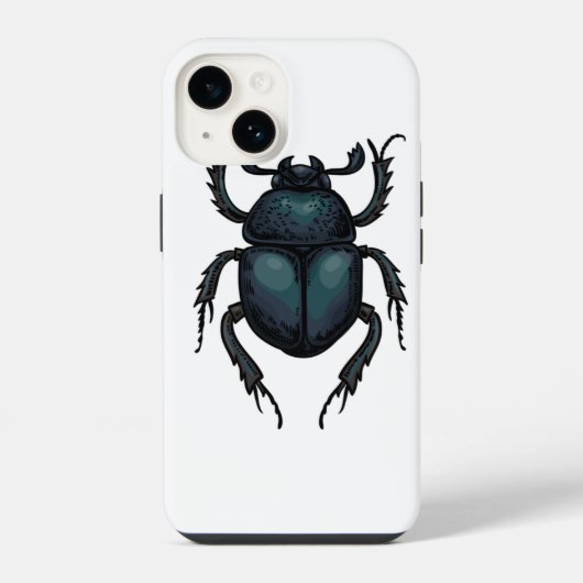 Dung Käfer iPhone Hülle (Rückseite)