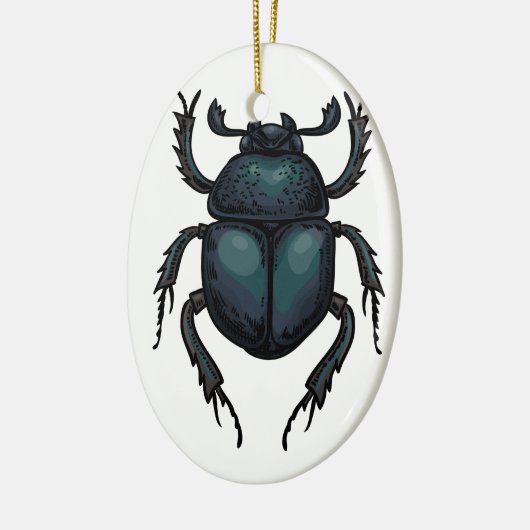 Dung Käfer Keramik Ornament (Links)
