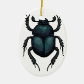 Dung Käfer Keramik Ornament (Vorne)
