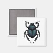 Dung Käfer Magnet (Vorderseite/Rückseite)