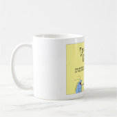 Dung Käfer sucht nach einer Stube Kaffeetasse (Links)