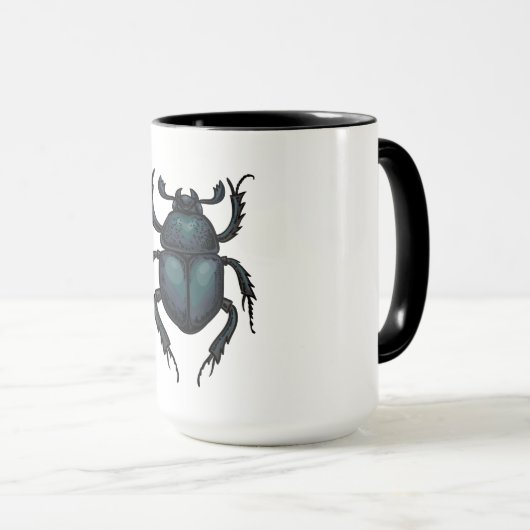 Dung Käfer Tasse (VorderseiteRechts)