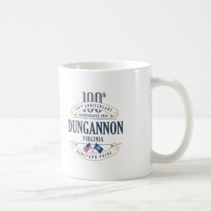 Dungannon, 100. Jahrestags-Tasse Virginias Kaffeetasse