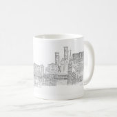 Dungannon Townscape Kaffeetasse (VorderseiteRechts)