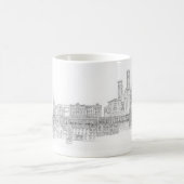 Dungannon Townscape Kaffeetasse (Mittel)