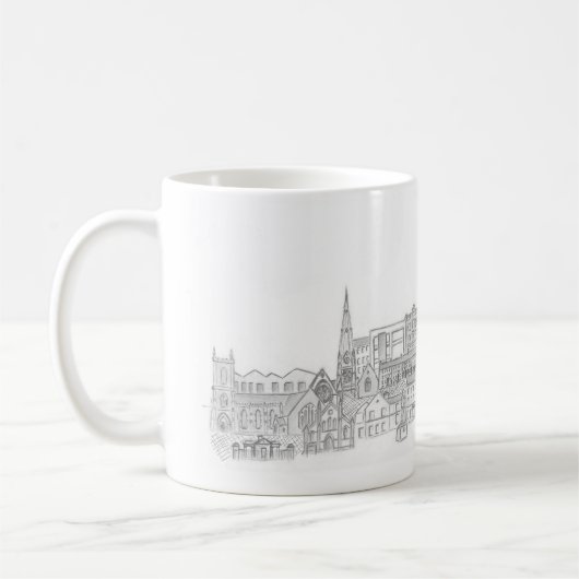Dungannon Townscape Kaffeetasse (Links)