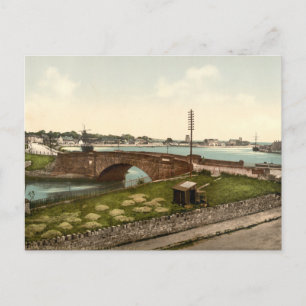 Dungarvan Hafen, County Waterford Postkarte