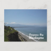 Dungeness Bay, Dungeness Bay, Washington Postkarte (Vorderseite)