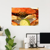 Dungeness Crab Poster (Heimbüro)