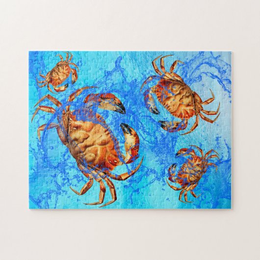 Dungeness Crabs Puzzle (Horizontal)