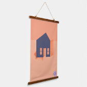 Dungeness Inspiriert Herbst belacreative.co.uk Wandteppich Mit Holzrahmen (Gewinkelt)