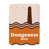 Dungeness Kent Vintages Reiseplakat Magnet (Vertikal)