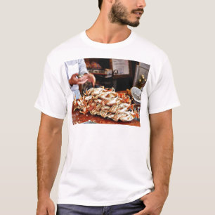 Dungeness-Krabbe am Fishermans Wharf in San Franci T-Shirt