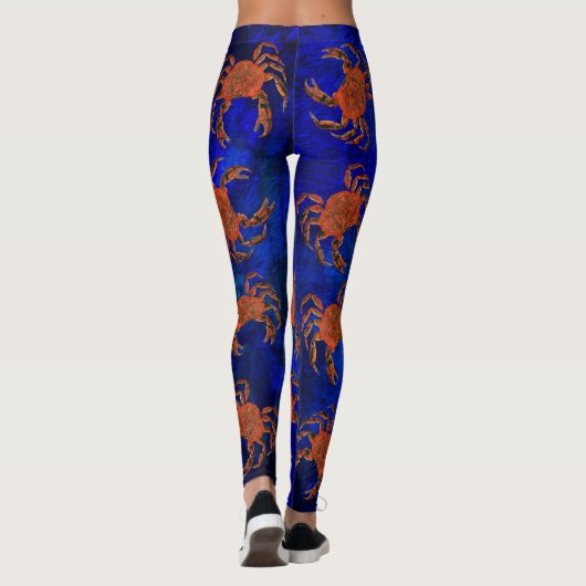Dungeness Krabbe - Leggings (Rückseite)