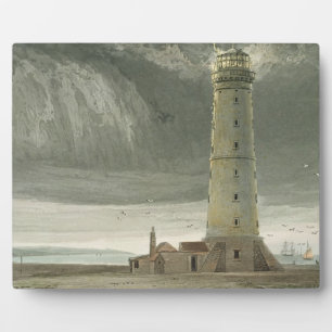 Dungeness Lighthouse von "A Voyage Around Great Fotoplatte