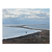 Dungeness Spit vom Leuchtturm Poster (Vorderseite)