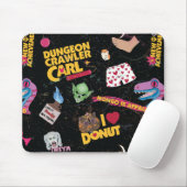 Dungeon Crawler Carl Collage Mousepad (Mit Mouse)