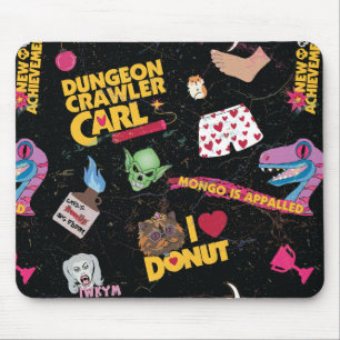 Dungeon Crawler Carl Collage Mousepad