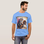 Dungeon Crawler Carl Princess Donut Mongo Cover Gi T-Shirt (Vorne ganz)