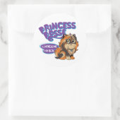 Dungeon Crawler Carl Princess Donut Posse Runder Aufkleber (Tasche)