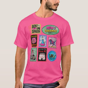 Dungeon Crawler Carl Retro lustig T-Shirt