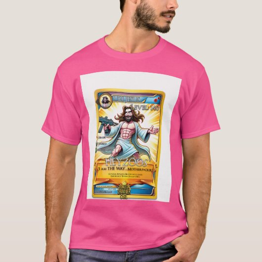 Dungeon Crawler Carl - Uzi Jesus T-Shirt (Vorderseite)