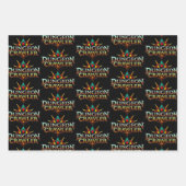 Dungeon Crawler Logo Sammlung 2 Geschenkpapier Set (Vorderseite)