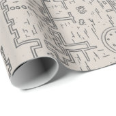 Dungeon Crawler Map Geschenkpapier (Rolleneckpunkt)