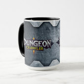 Dungeon Crawler Metal Tasse (Vorderseite Links)