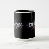 Dungeon Crawler Schwarz Tasse (Zentrum)