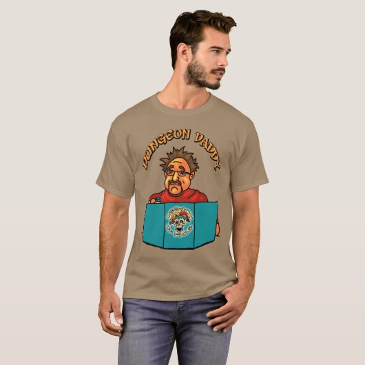 Dungeon Daddy T - Shirt. Hinterlassenschaft von Na T-Shirt (Vorne ganz)