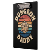 Dungeon Daddy Vatertag Klemmbrett (Links)
