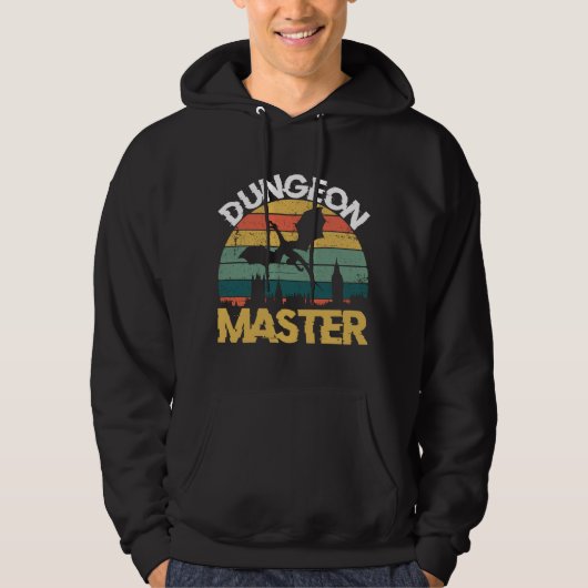 Dungeon Master besonders bunt und lustig Hoodie (Vorderseite)