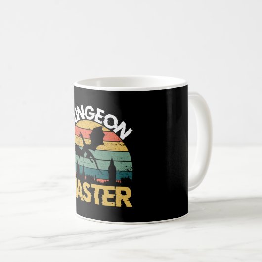 Dungeon Master besonders bunt und lustig Kaffeetasse (VorderseiteRechts)