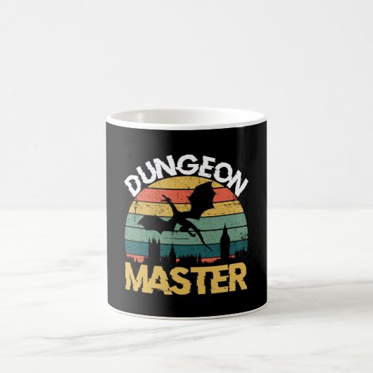 Dungeon Master besonders bunt und lustig Kaffeetasse (Mittel)