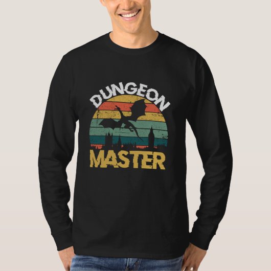 Dungeon Master besonders bunt und lustig T-Shirt (Vorderseite)