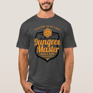 Dungeon Master Gamer RPG Würfel Spaß Geschenk T-Shirt