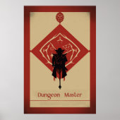 Dungeon Master Minimalist Poster (Vorne)
