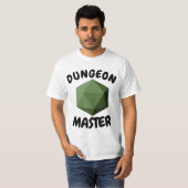 DUNGEON MASTER RPG DICE GAMING T - SHIRT (Vorne ganz)