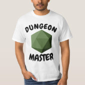 DUNGEON MASTER RPG DICE GAMING T - SHIRT (Vorderseite)