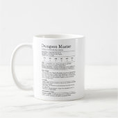 Dungeon Master Stat Block Kaffeetasse (Links)