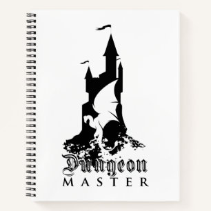 Dungeon Master Tower & Dragon Notizblock