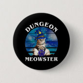 Dungeon Meowster Button (Vorderseite)