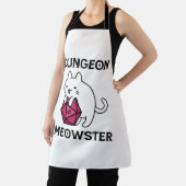 Dungeon Meowster Cat Funny Schürze (InSitu)