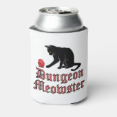 Dungeon Meowster Funny RPG Cat with Dice Dosenkühler (Kanne Rückseite)