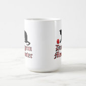 Dungeon Meowster Funny RPG Cat with Dice Kaffeetasse (Mittel)