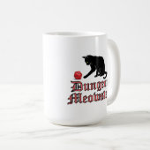 Dungeon Meowster Funny RPG Cat with Dice Kaffeetasse (VorderseiteRechts)