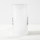 Dungeon Meowster Funny RPG Cat with Dice Mattglas Bierglas (Mittel)