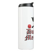 Dungeon Meowster Funny RPG Cat with Dice Thermosbecher (Nach links gedreht)