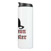 Dungeon Meowster Funny RPG Cat with Dice Thermosbecher (Nach rechts gedreht)